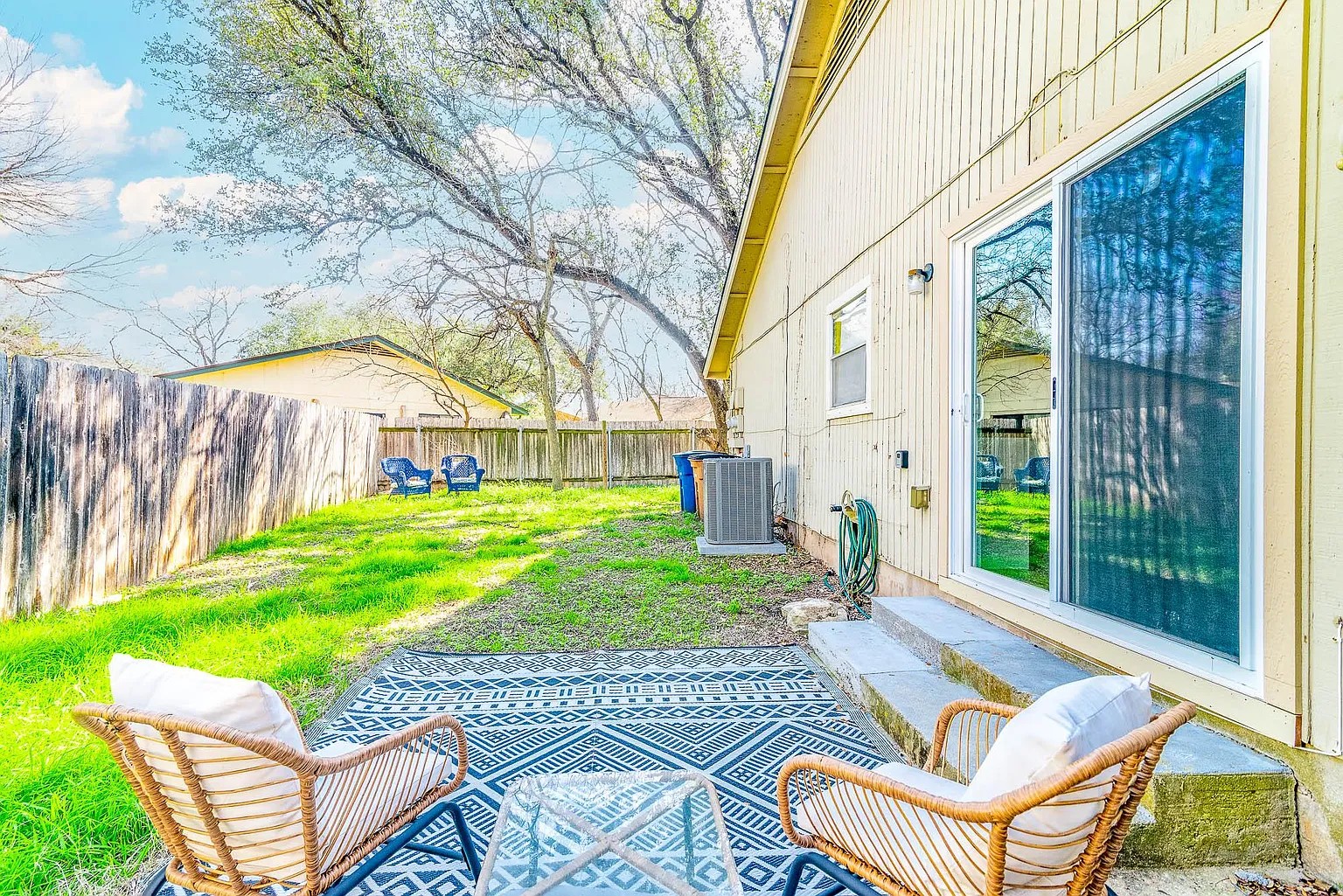 5405 Brompton Circle, Unit B Austin, TX 78745 - Photo 6 of 19 View of fenced backyard