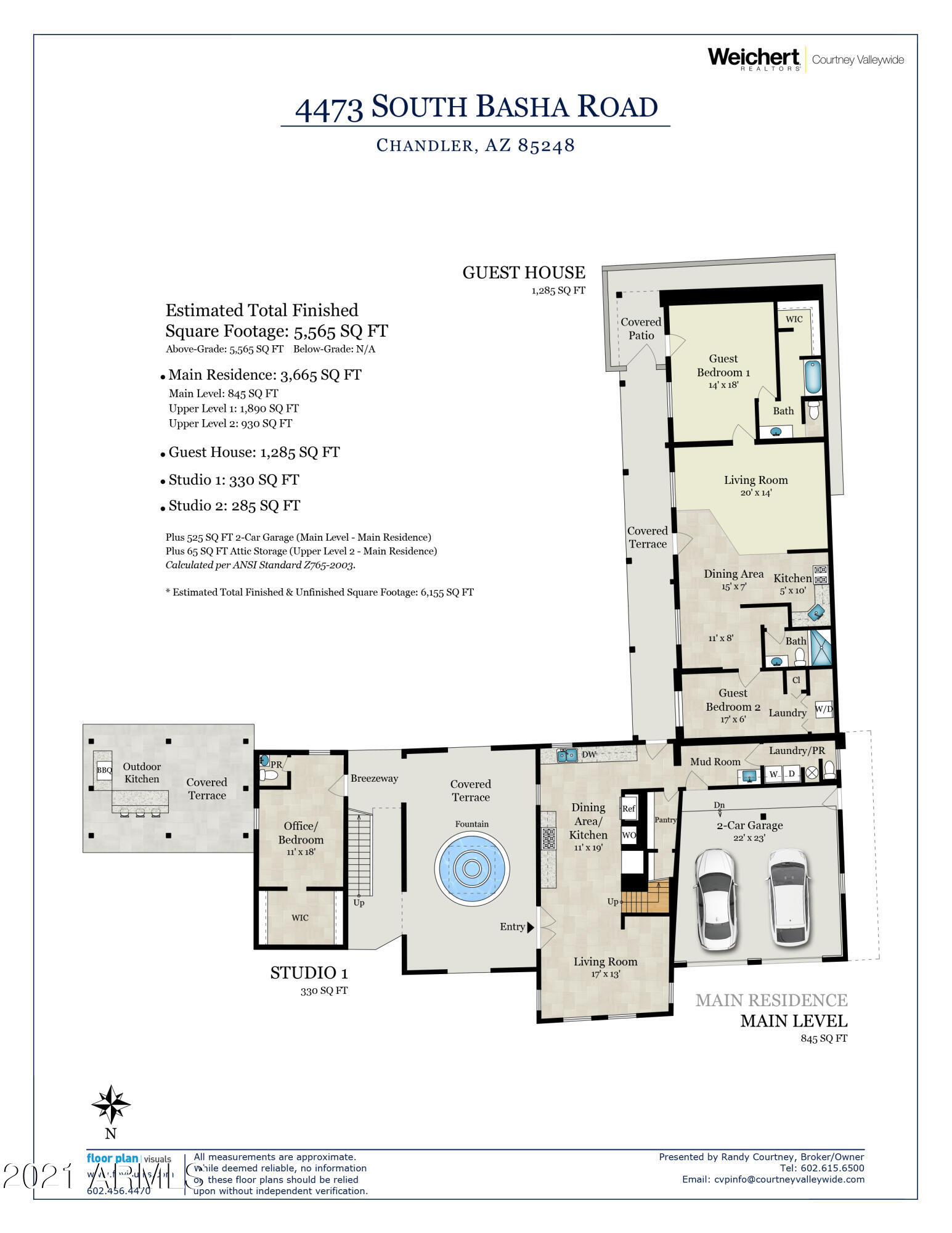 4473 South Basha Road Chandler, AZ 85248 - Photo 86 of 87 Floorplan