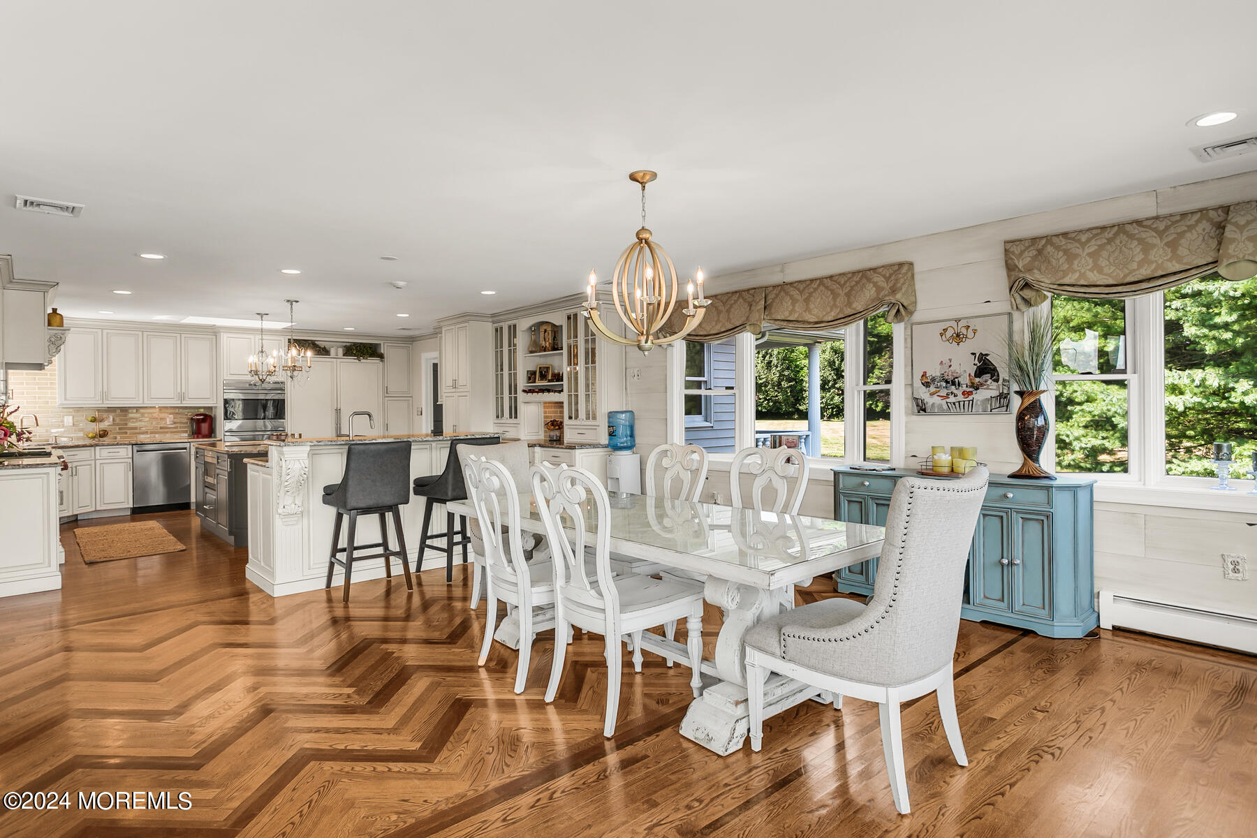 1 Eagle Nest Road Colts Neck, NJ 07722 - Photo 17 of 68 a view of a dining room with furniture window and wooden floor