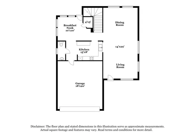a picture of a floor plan