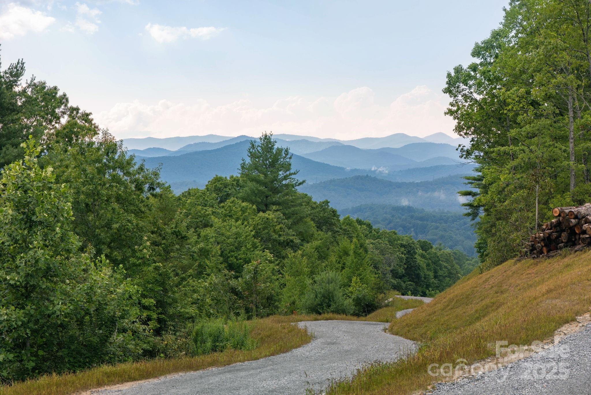 Lot # Masterpiece View Drive, Unit 5 Hendersonville, NC 28739 - Photo 7 of 30 a view of a mountain with a yard
