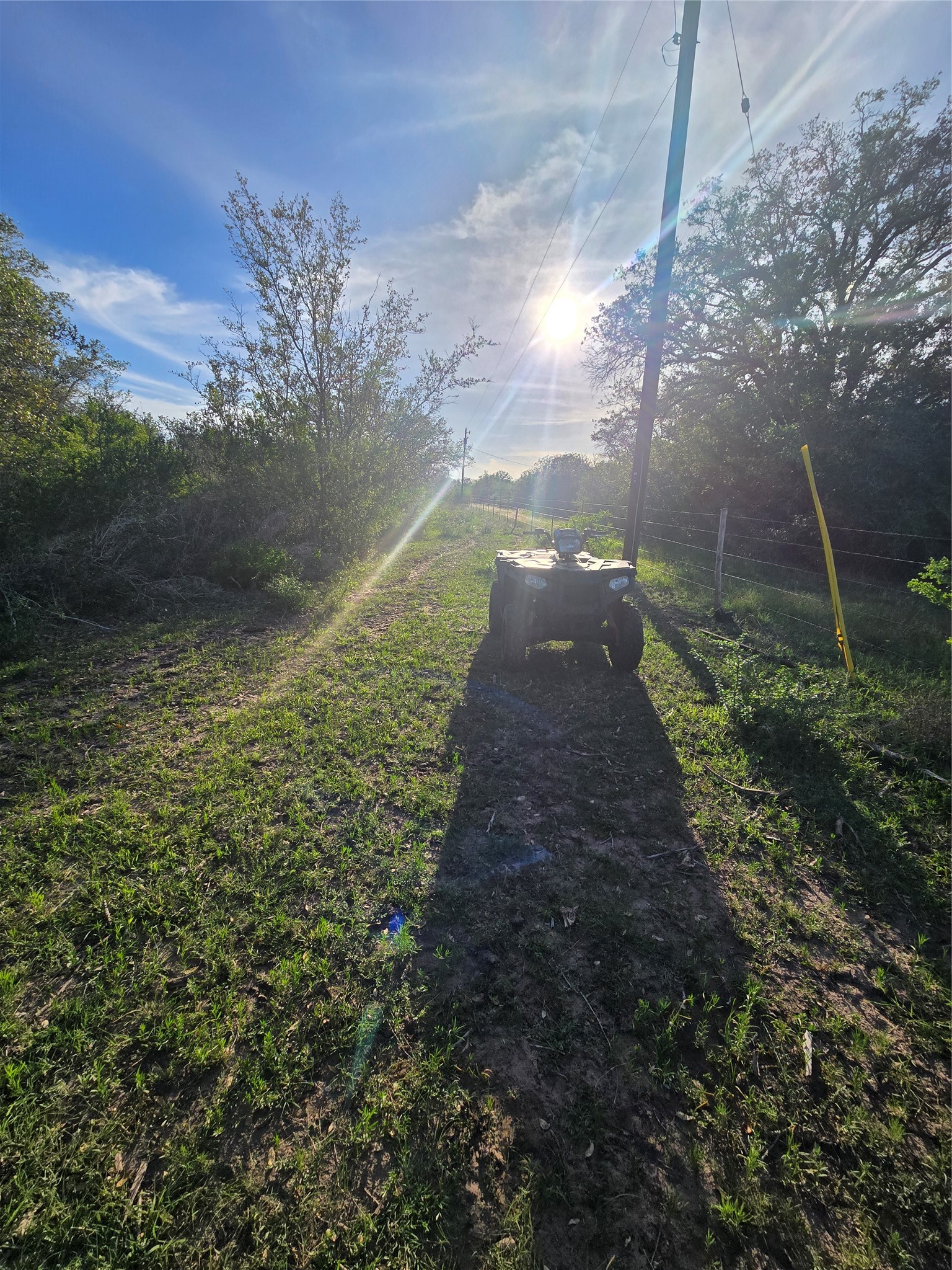 6104 Lucas Road Goliad, TX 77963 - Photo 32 of 32 a view of a pathway both side of green field