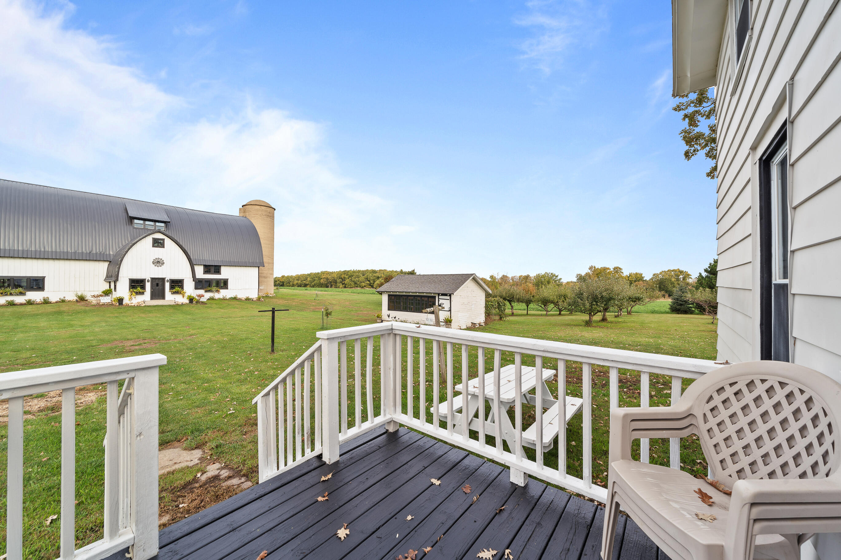 4363 County Rd O Delavan, WI 53115 - Photo 48 of 59 Back deck