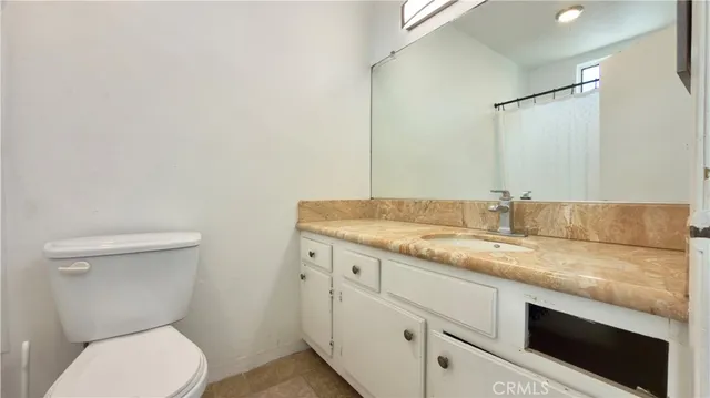 a view of a room with painted walls