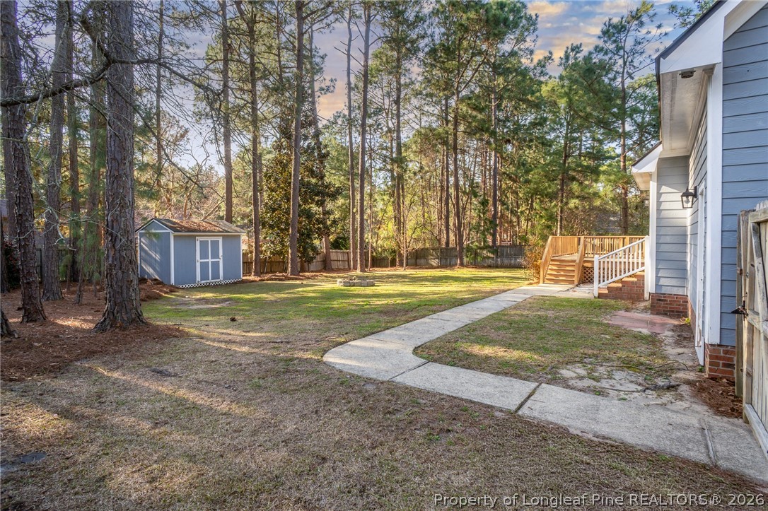 7787 Trappers Road Fayetteville, NC 28311 - Photo 41 of 47 a view of a house with basketball court