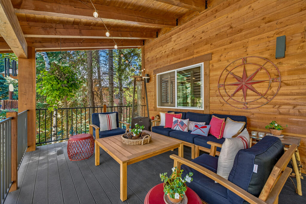 1019 Bitterroot Drive McCall, ID 83638 - Photo 14 of 49 Covered Back Deck