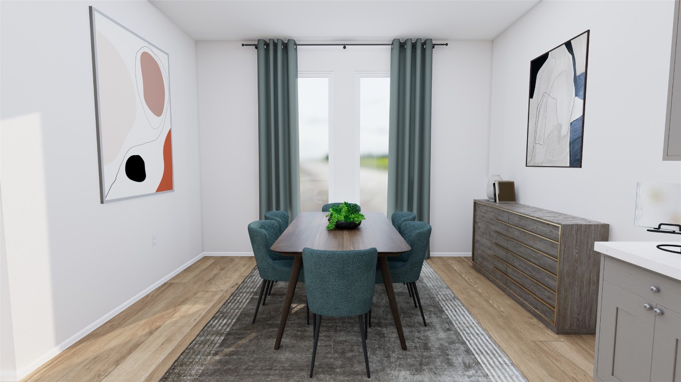 31527 Fern Grove Road Fulshear, TX 77423 - Photo 5 of 21 a view of a dining room with furniture and a window