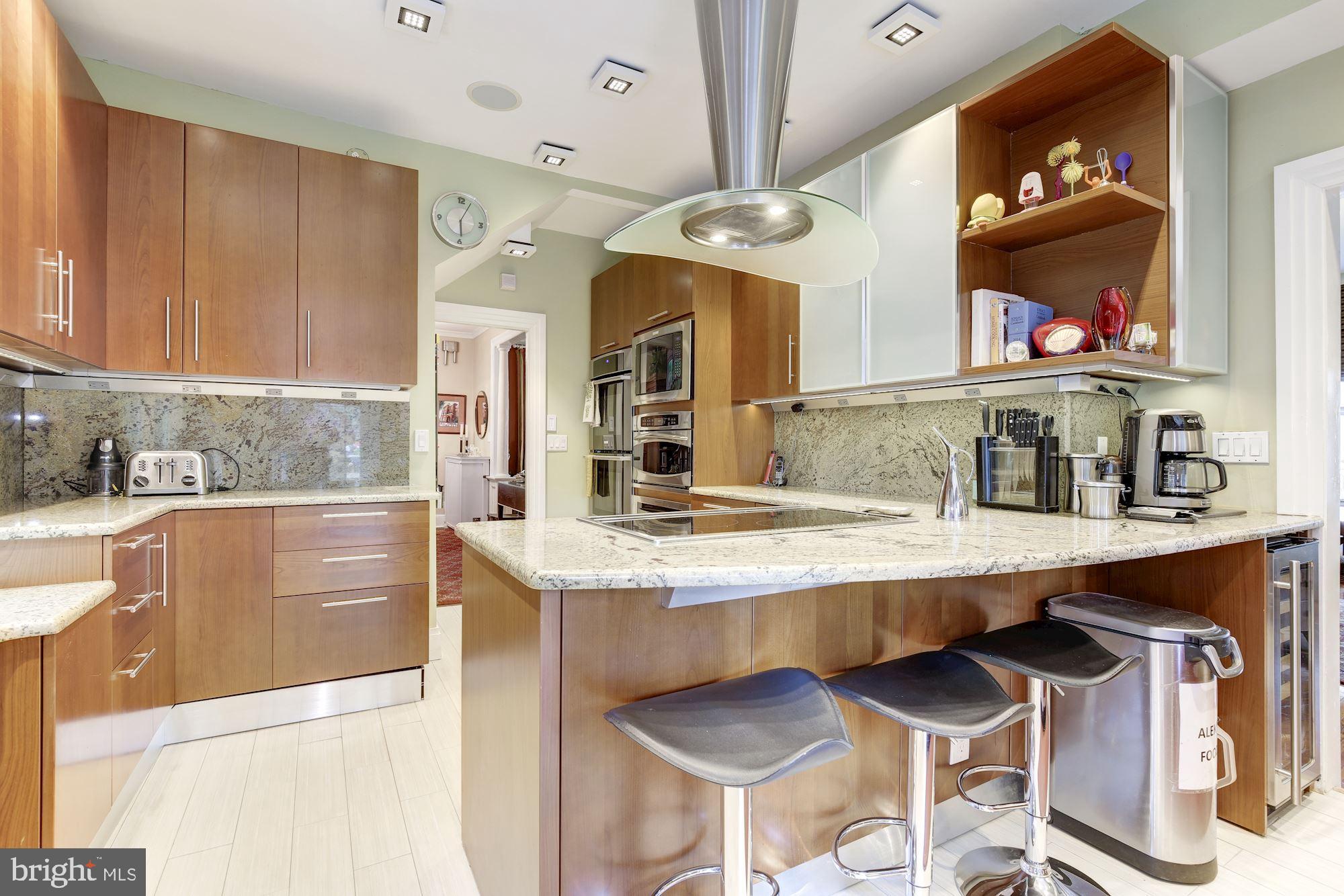 426 Rittenhouse Street Northwest Washington, DC 20011 - Photo 14 of 30 Kitchen with Gaggenau and Electrolux appliances