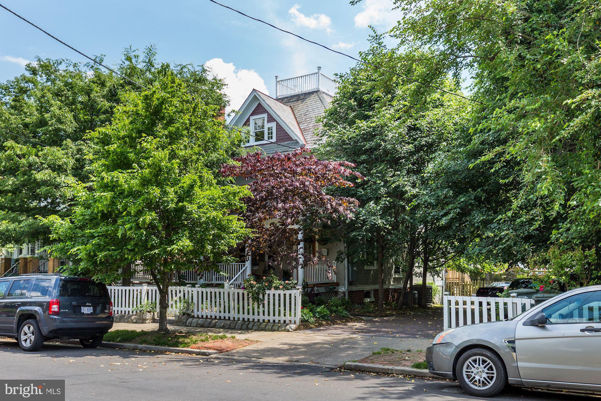 426 Rittenhouse Street Northwest Washington, DC 20011 - Photo 3 of 30 American Foursquare Style Home with Widows Walk