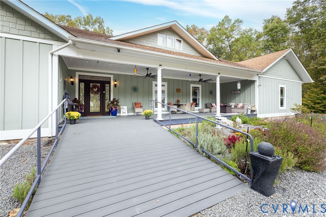 11081 Shannon Hill Road Louisa, VA 23093 - Photo 3 of 49 a view of outdoor space with seating area