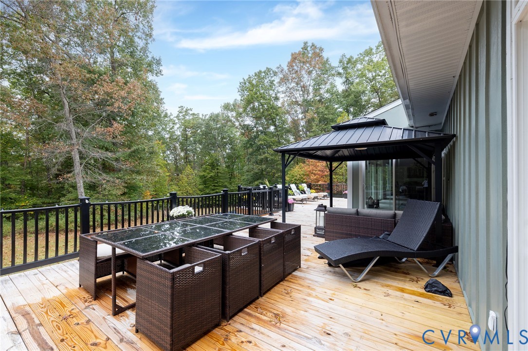 11081 Shannon Hill Road Louisa, VA 23093 - Photo 36 of 49 a view of a roof deck with furniture