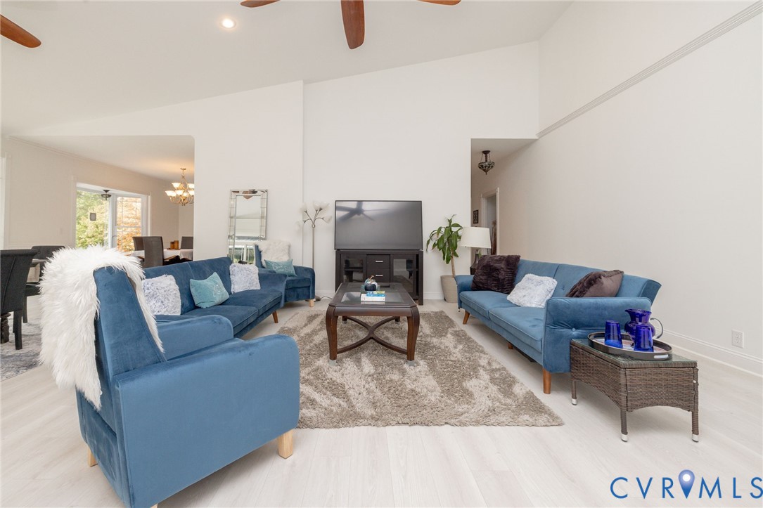 11081 Shannon Hill Road Louisa, VA 23093 - Photo 7 of 49 a living room with furniture and a fireplace