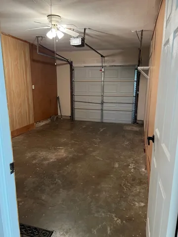 a view of a room with an empty space