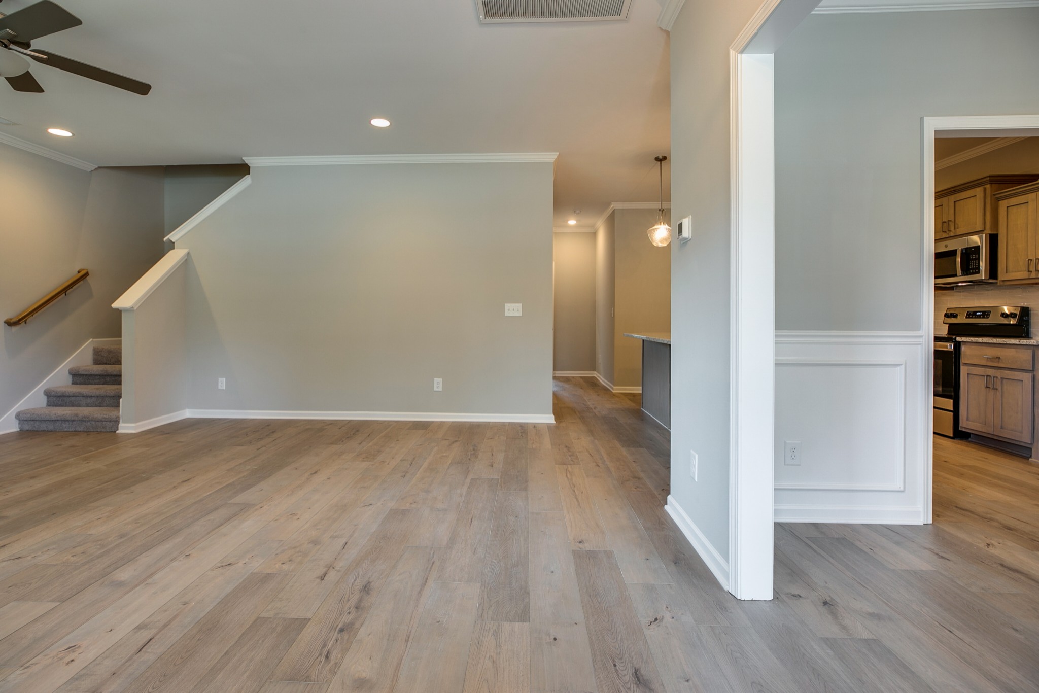 248 Doak Road Manchester, TN 37355 - Photo 2 of 23 a view of a hallway with wooden floor and entryway
