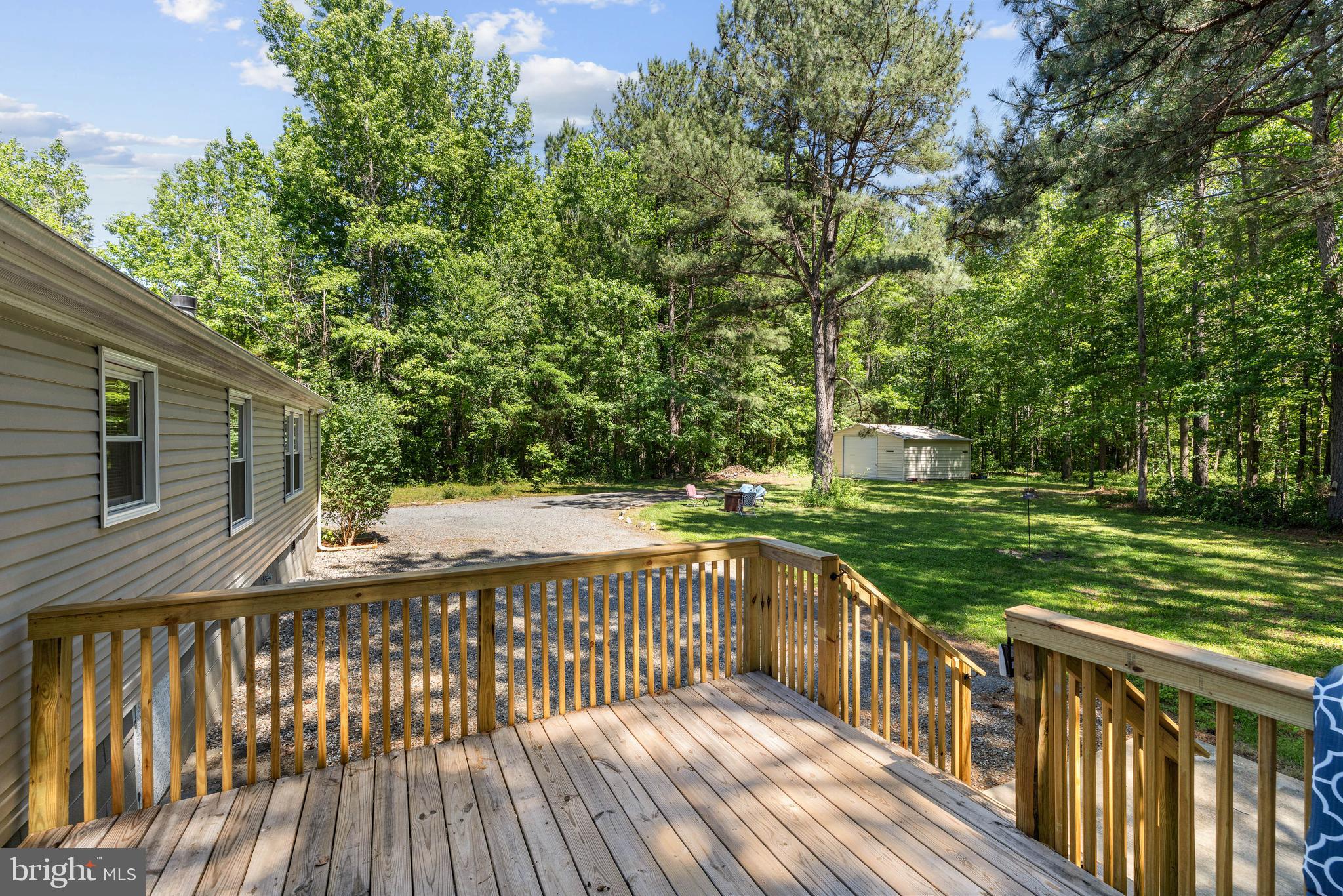 4278 Dorrell Road Aylett, VA 23009 - Photo 22 of 34 great back deck and parking
