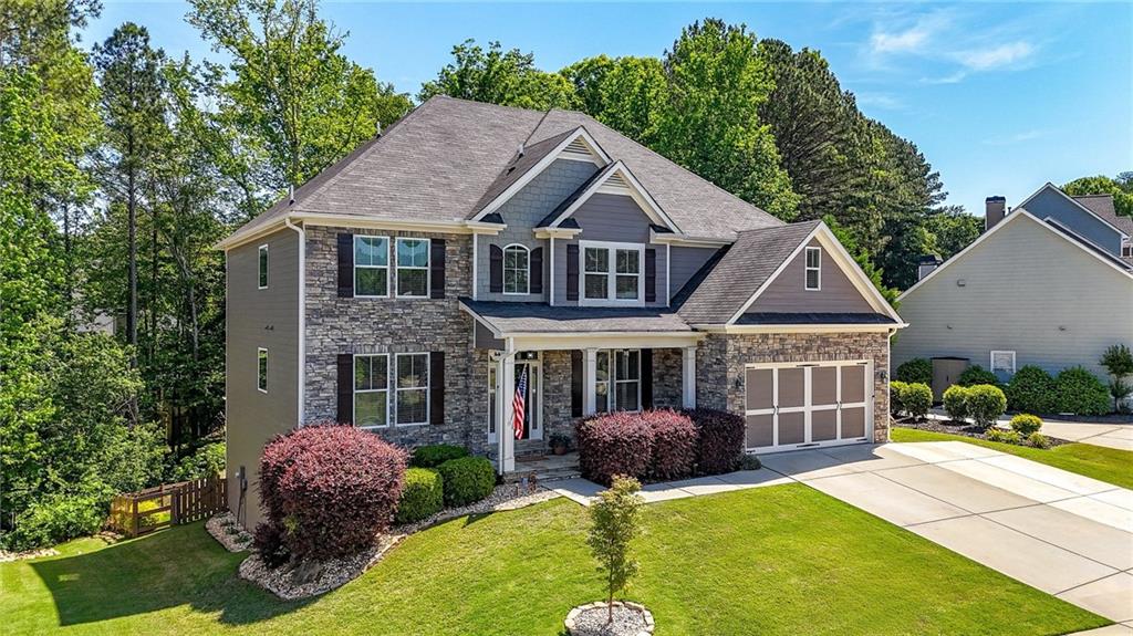 22 Turtle Rock Place Acworth, GA 30101 - Photo 2 of 70 a front view of house with yard and green space