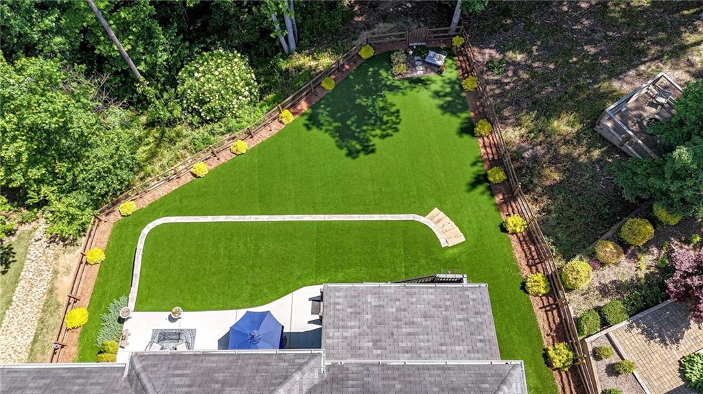 22 Turtle Rock Place Acworth, GA 30101 - Photo 67 of 70 an aerial view of a house