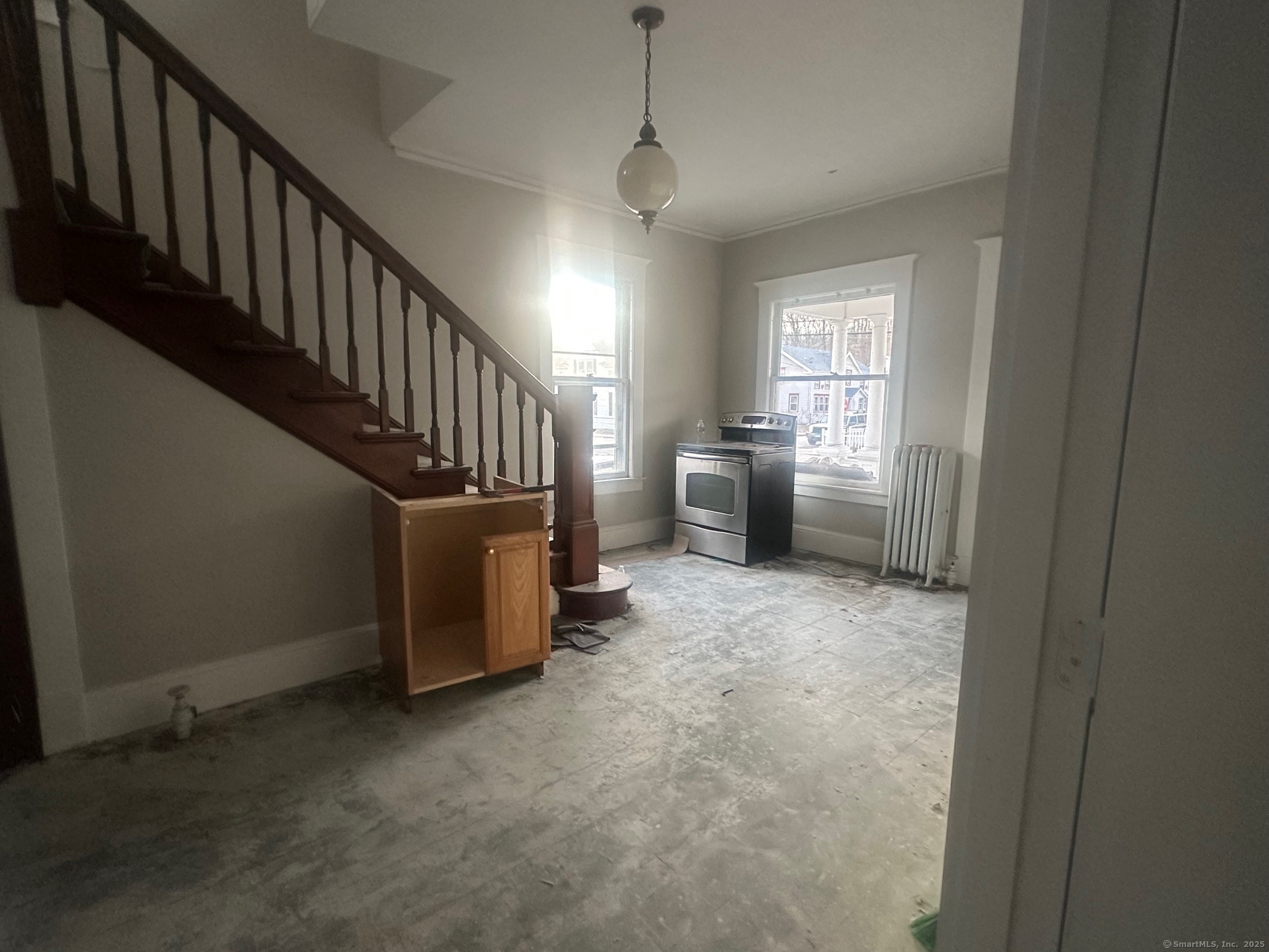 12 West Main Street Sprague, CT 06330 - Photo 20 of 35 a view of entryway and hall with wooden floor