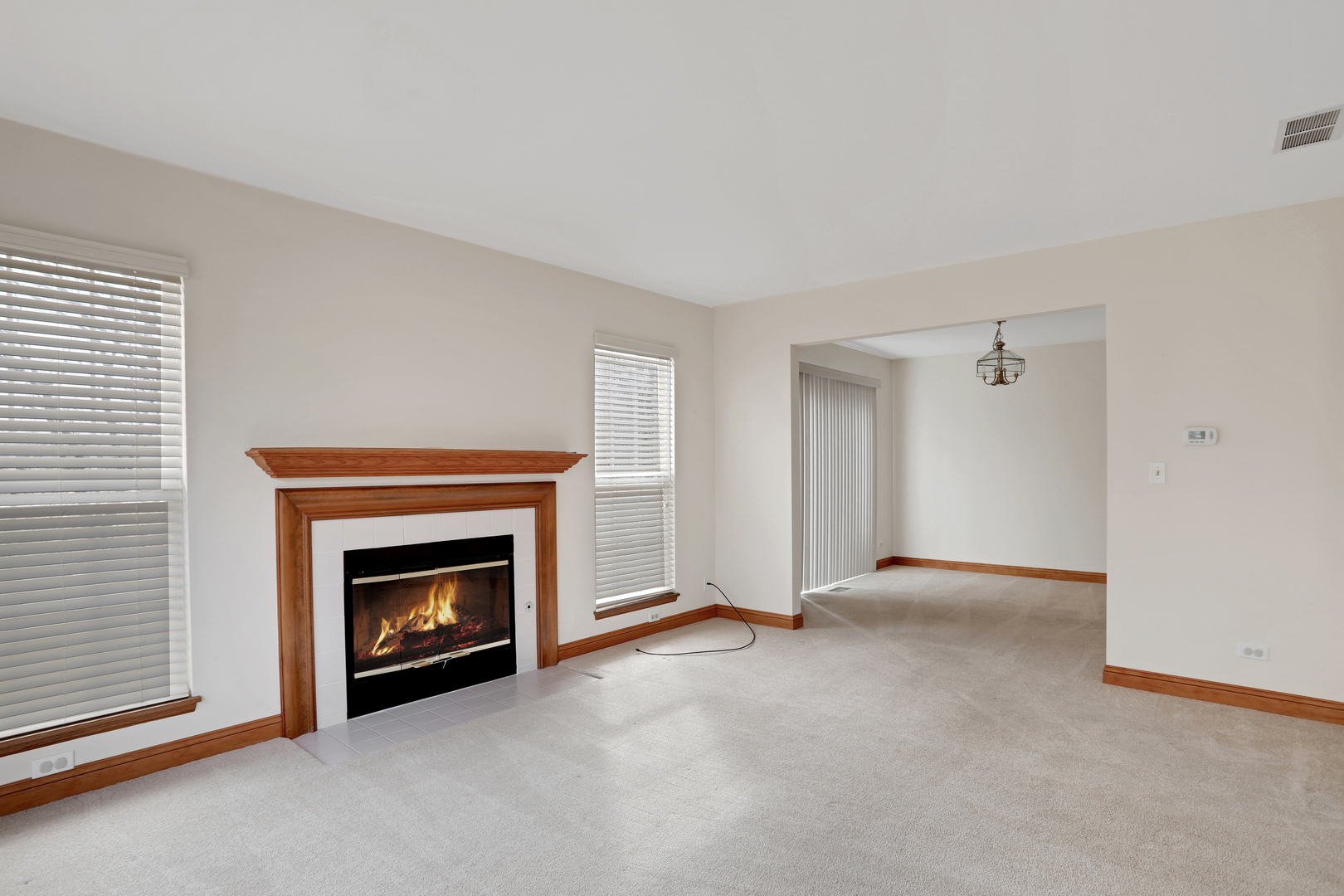 1240 Coldspring Road Elgin, IL 60120 - Photo 6 of 17 a view of an empty room with a fireplace