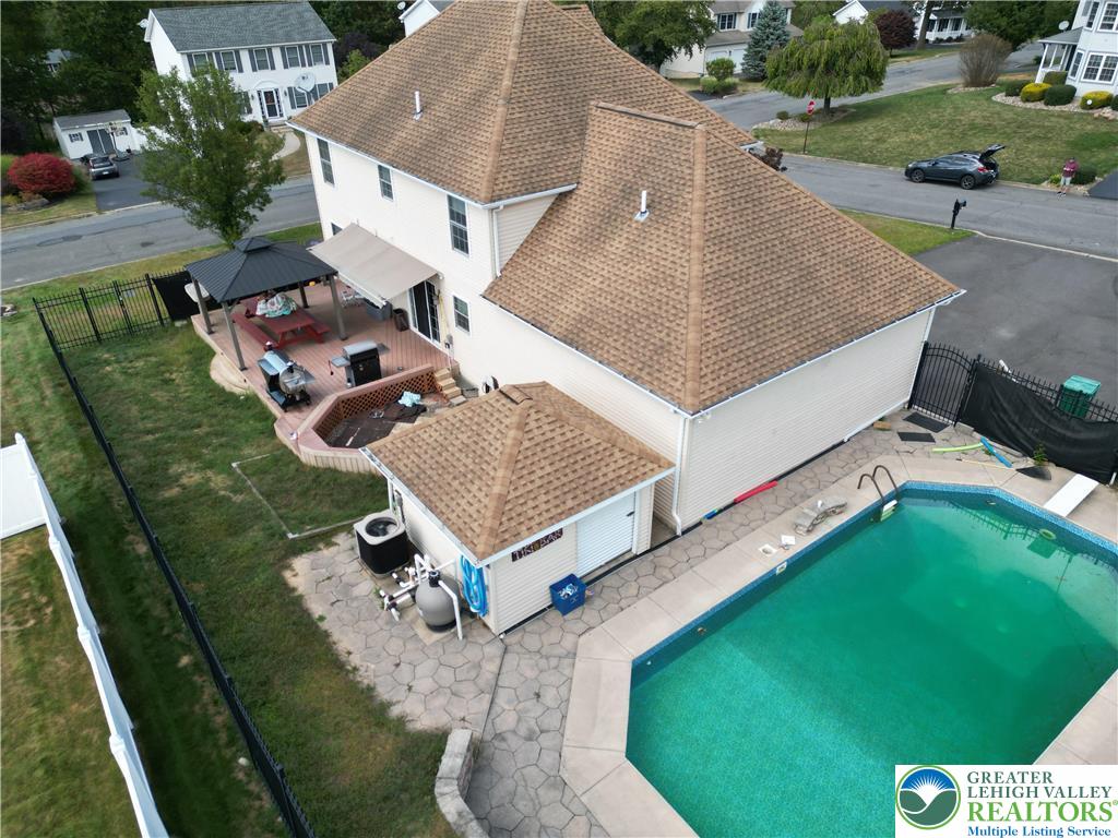 114 Kestrel Road Mountain Top, PA 18707 - Photo 4 of 37 an aerial view of a house with a garden