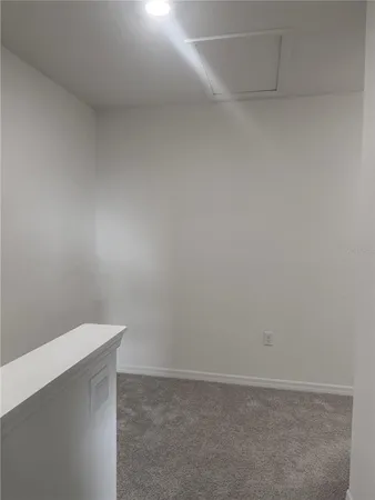 a view of empty room