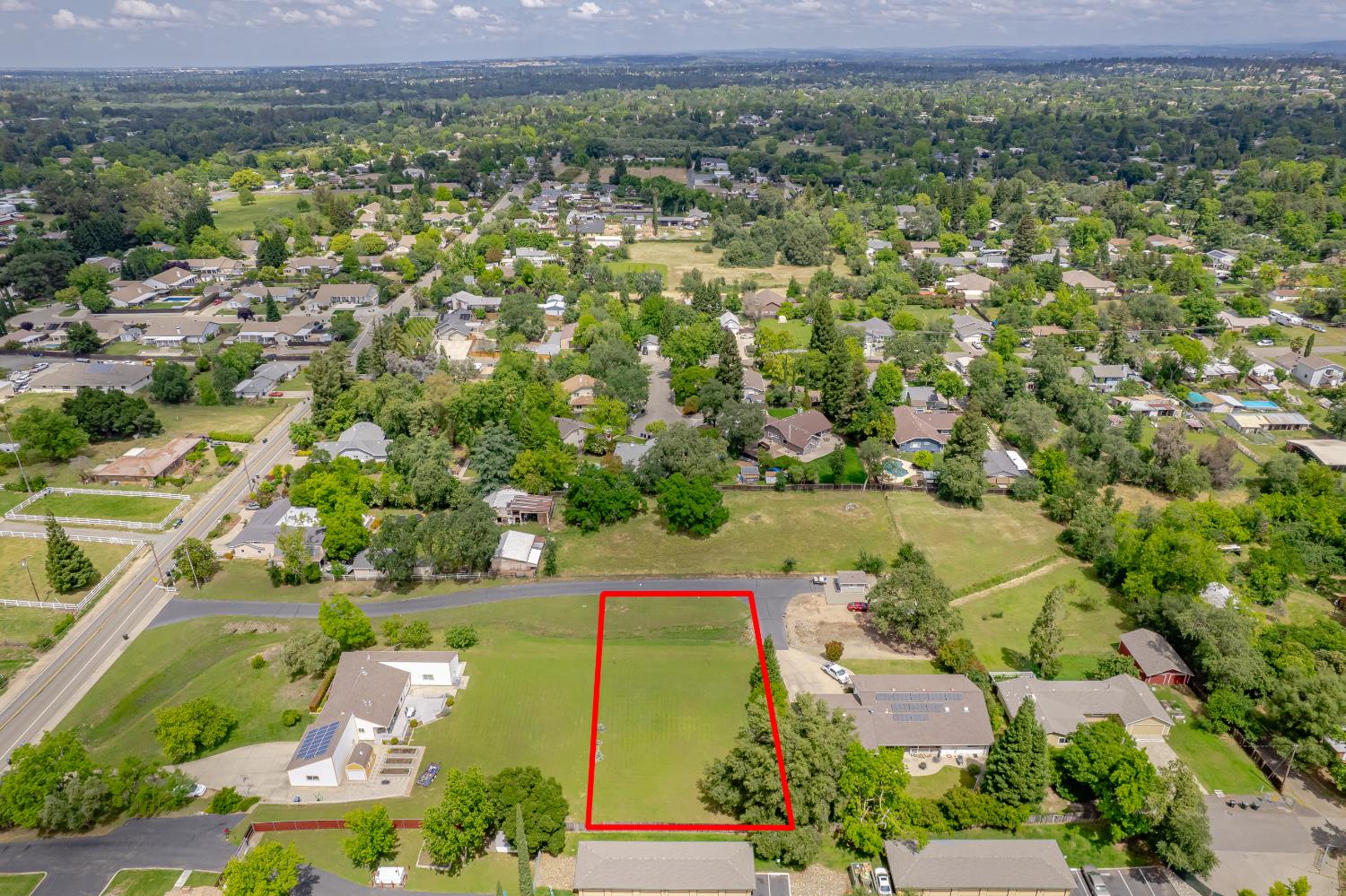 6310 Chestnut Avenue Orangevale, CA 95662 - Photo 2 of 53 an aerial view of residential houses with outdoor space and trees