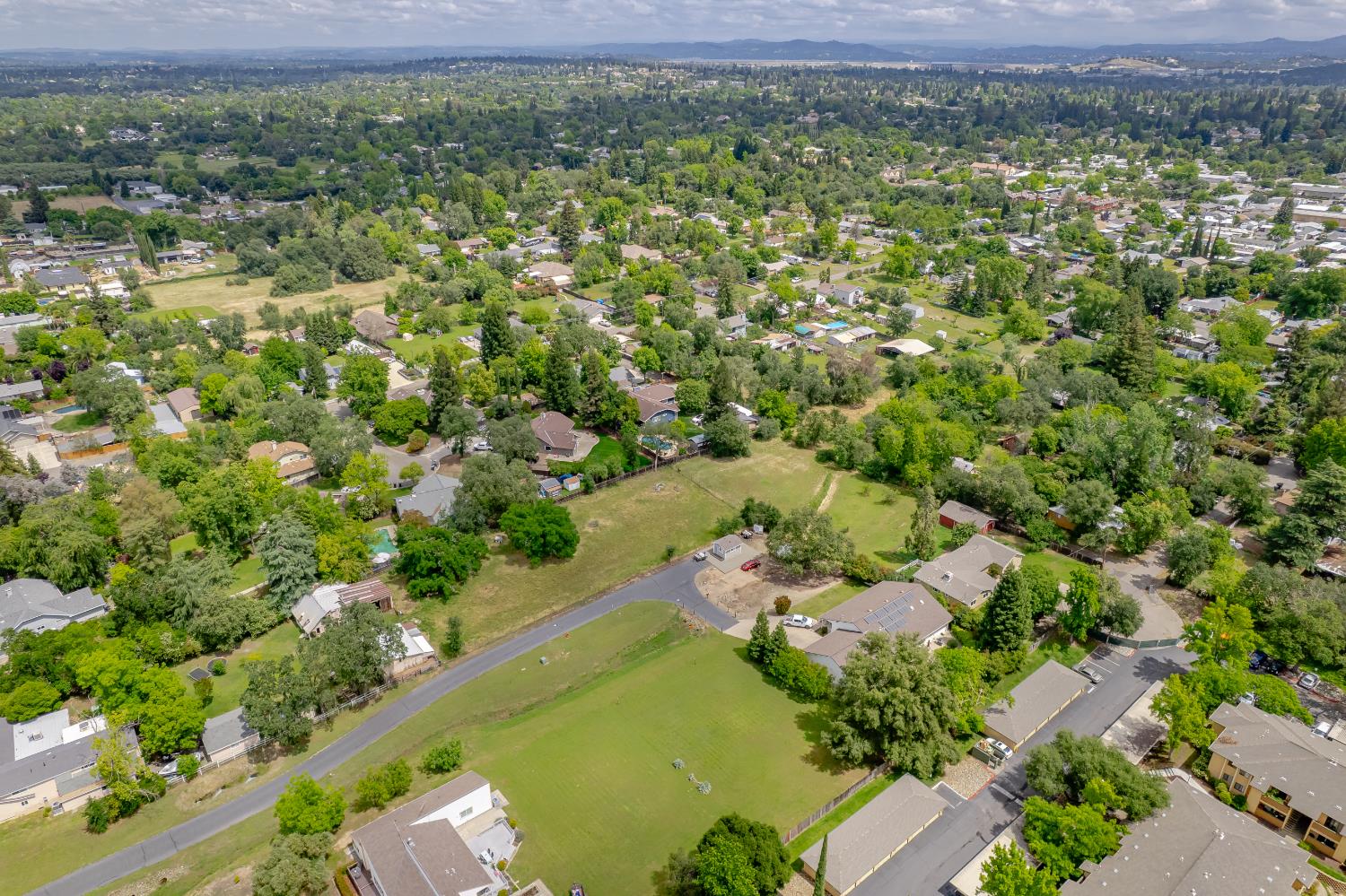 6310 Chestnut Avenue Orangevale, CA 95662 - Photo 31 of 53 an aerial view of residential houses with outdoor space and trees