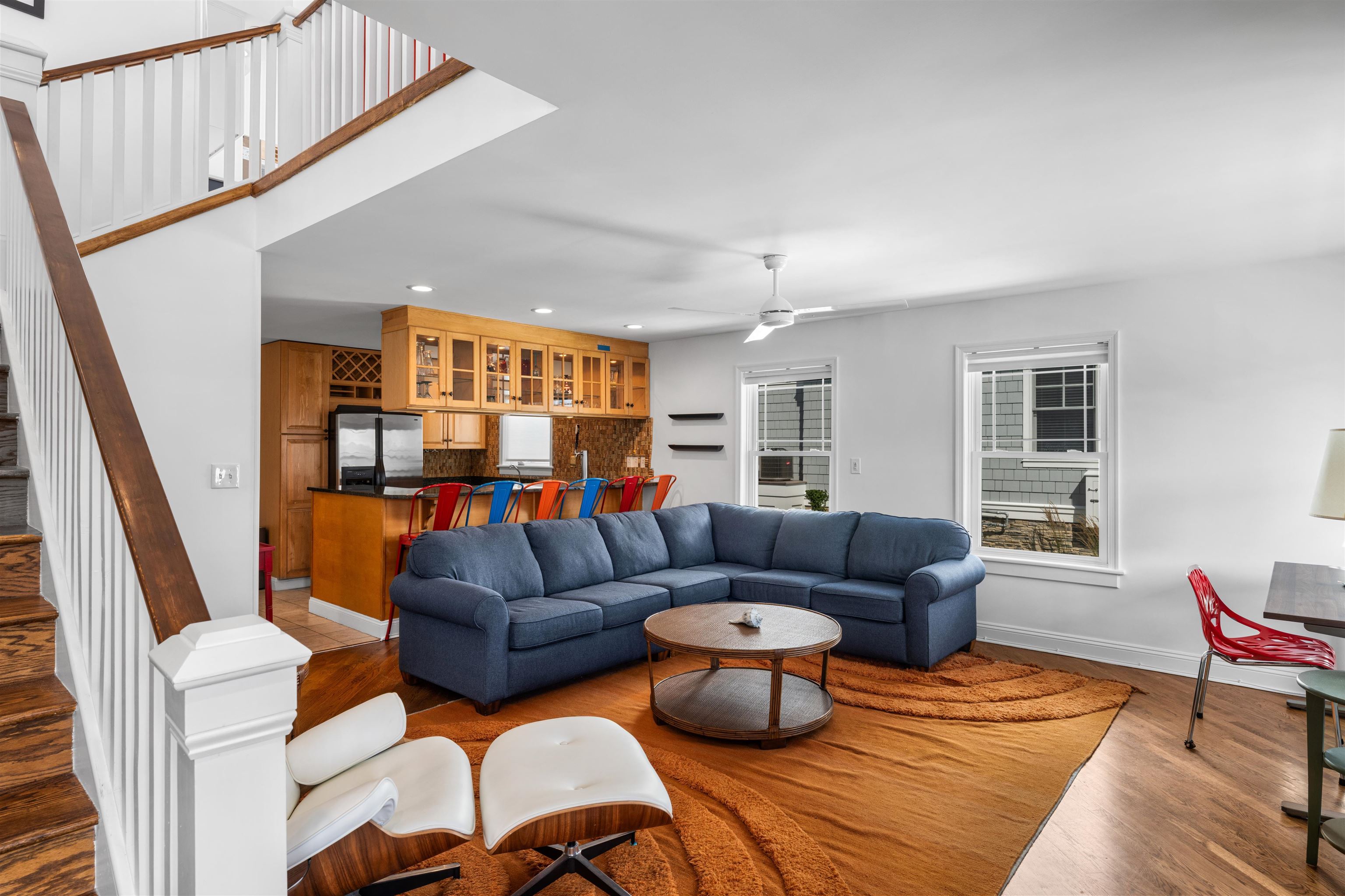 246 103rd Street Stone Harbor, NJ 08247 - Photo 15 of 50 a living room with furniture a rug and a window