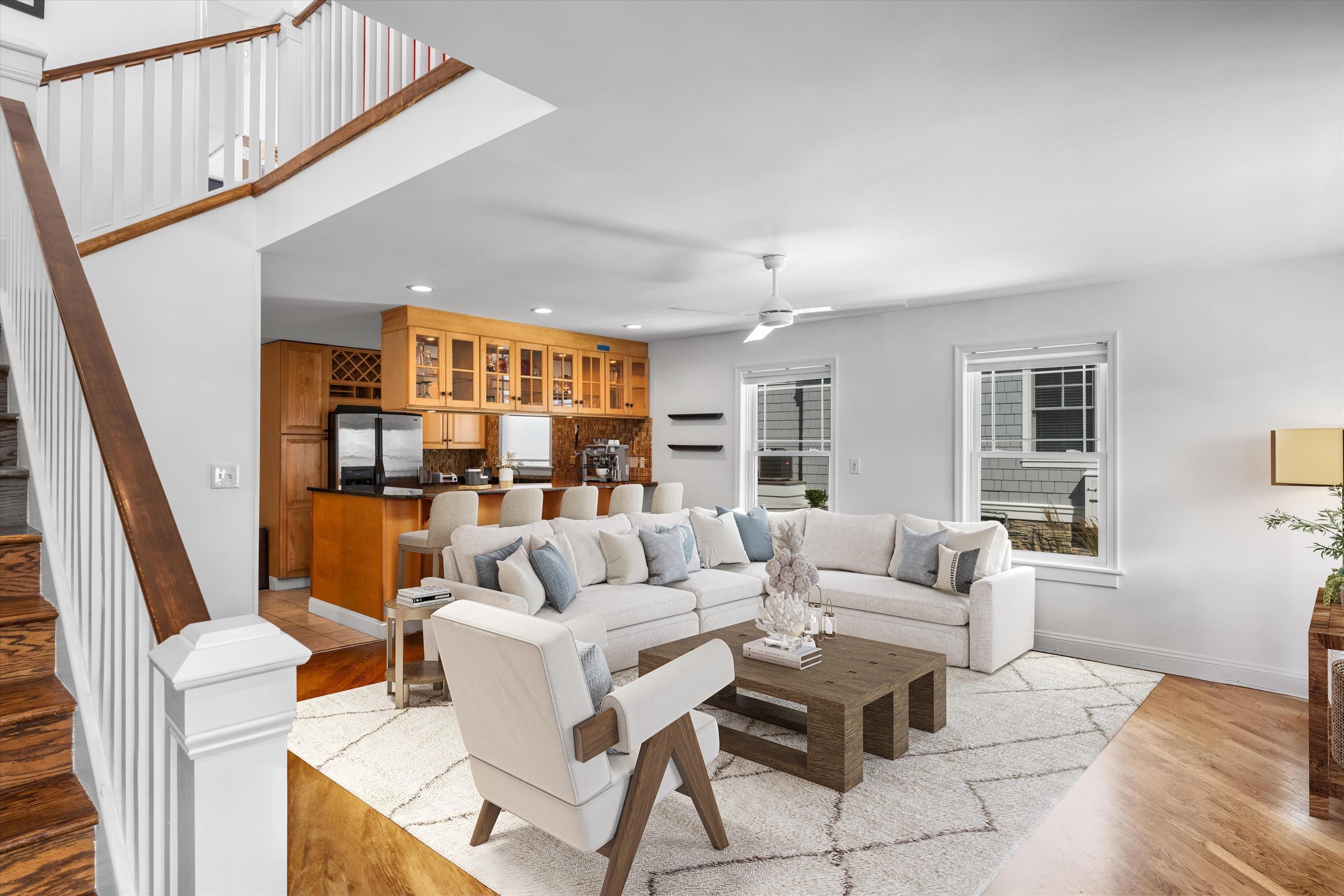 246 103rd Street Stone Harbor, NJ 08247 - Photo 16 of 50 a living room with furniture and a table