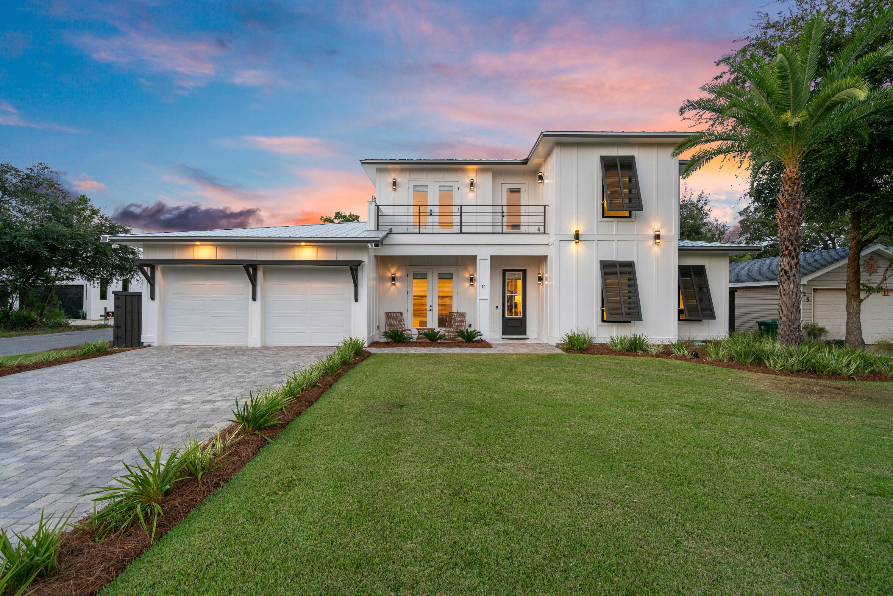 11 Walnut Street Santa Rosa Beach, FL 32459 - Photo 3 of 105 Exterior at Dusk
