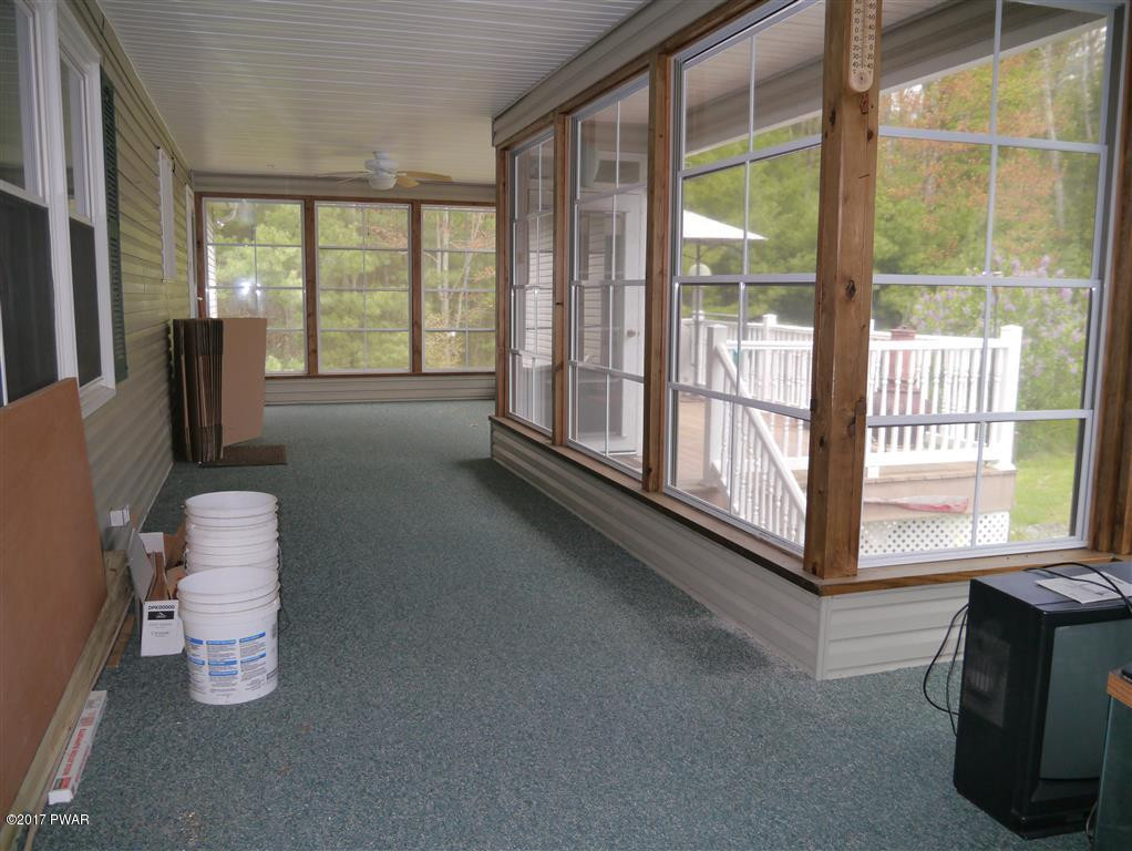 729 Blooming Grove Road Hawley, PA 18428 - Photo 19 of 35 Huge Windowed Screened Porch