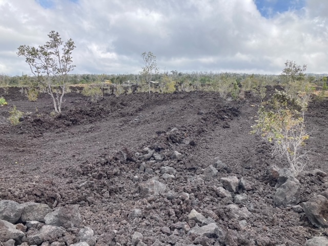 30 Coconut Drive Ocean View, HI 96737 - Photo 6 of 11 a view of a dry yard with trees