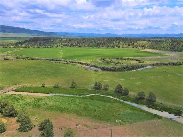 a view of a city with a lake