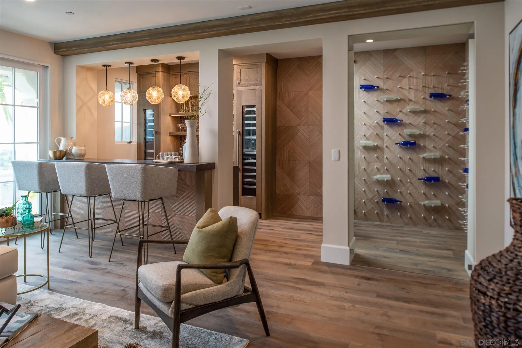 1206 Muirlands Drive La Jolla, CA 92037 - Photo 25 of 75 a view of a livingroom with furniture and window