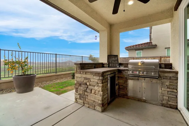 an aerial view of residential building