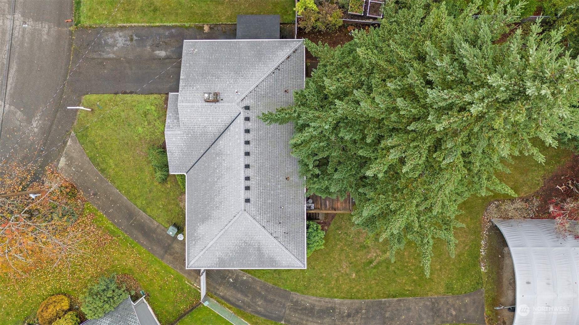 14530 Southeast 112th Place Renton, WA 98059 - Photo 25 of 34 an aerial view of a house with a yard