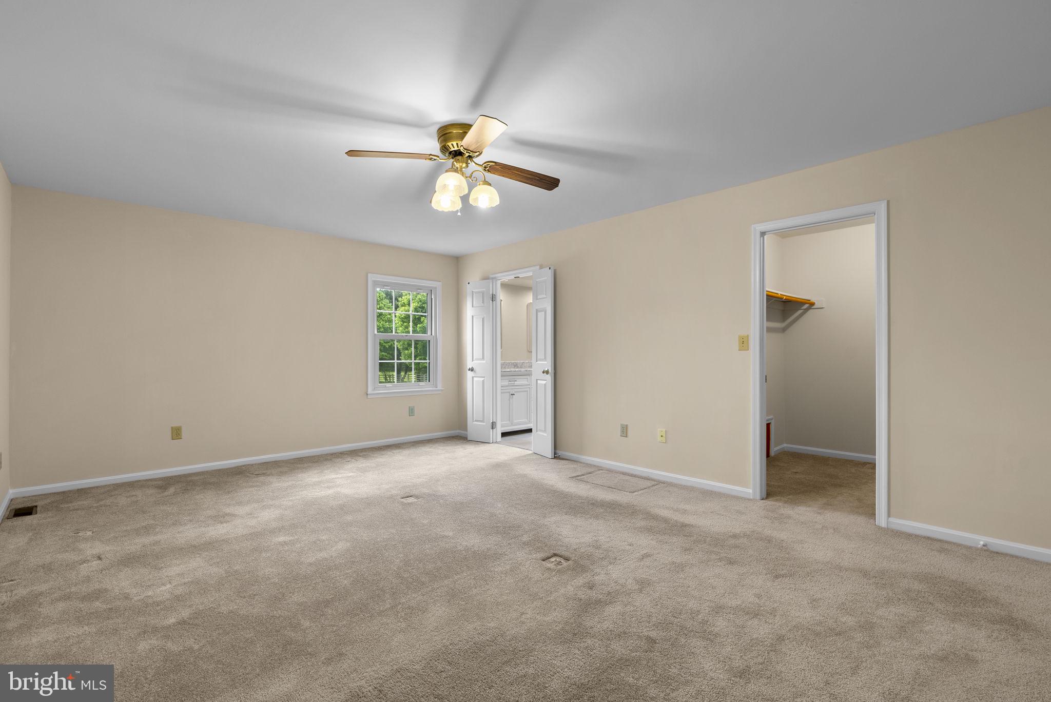 17513 Country View Way Mount Airy, MD 21771 - Photo 28 of 59 an empty room with windows and ceiling fan