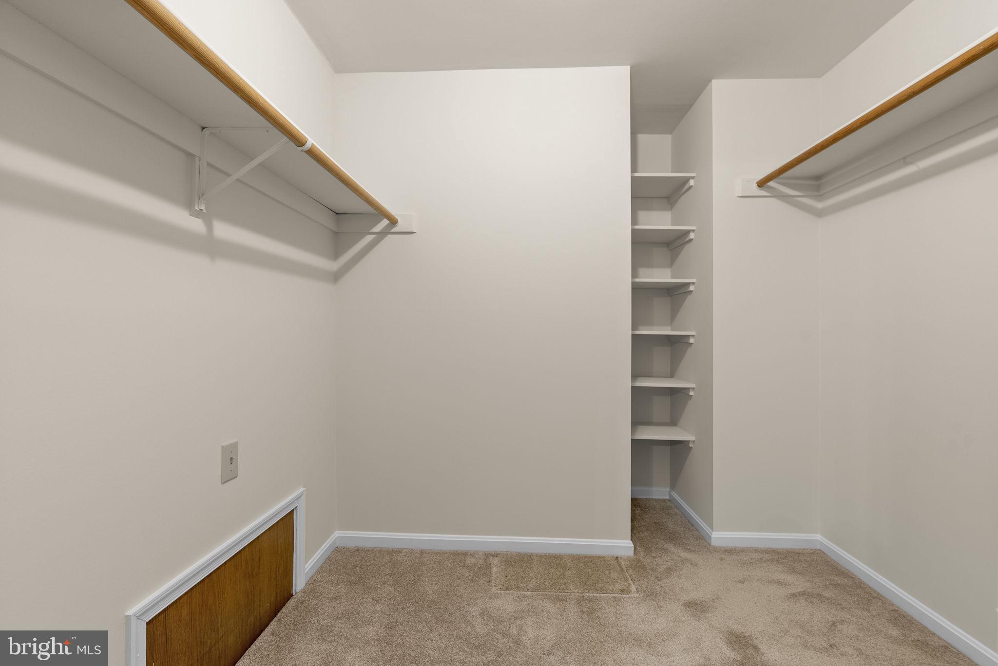 17513 Country View Way Mount Airy, MD 21771 - Photo 32 of 59 a view of walk in closet with empty racks