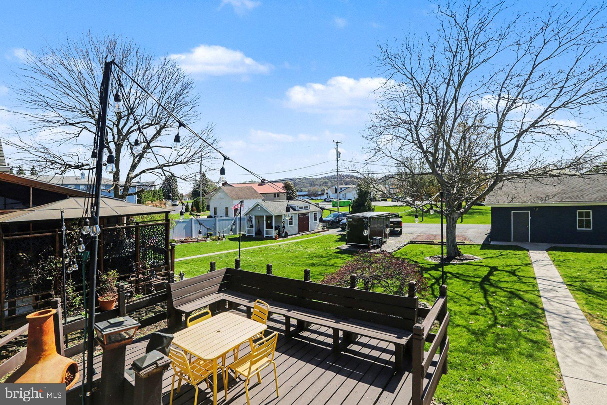 520 Hockersville Road Hershey, PA 17033 - Photo 32 of 39 a view of a backyard with sitting area