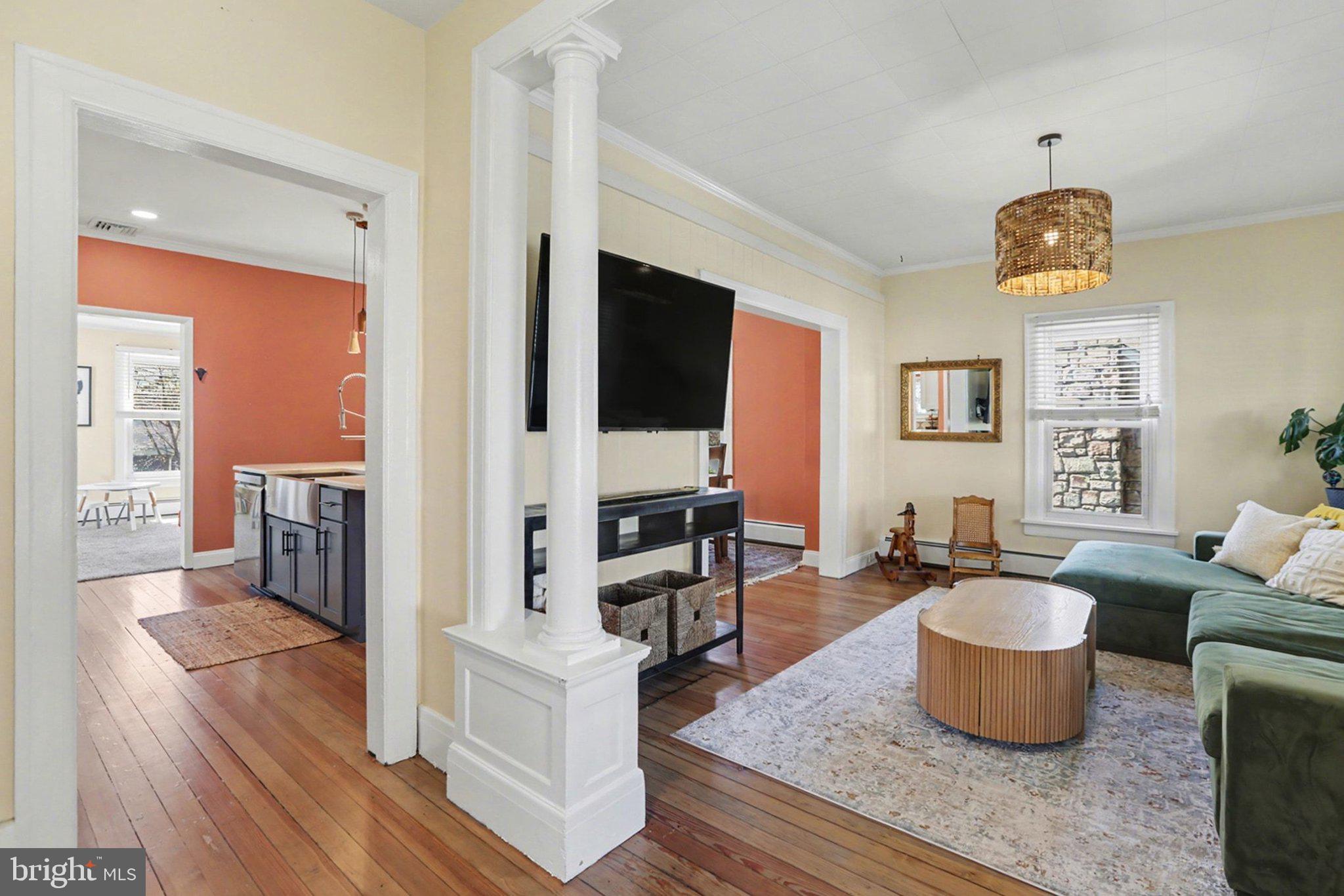 520 Hockersville Road Hershey, PA 17033 - Photo 5 of 39 a living room with furniture and a flat screen tv