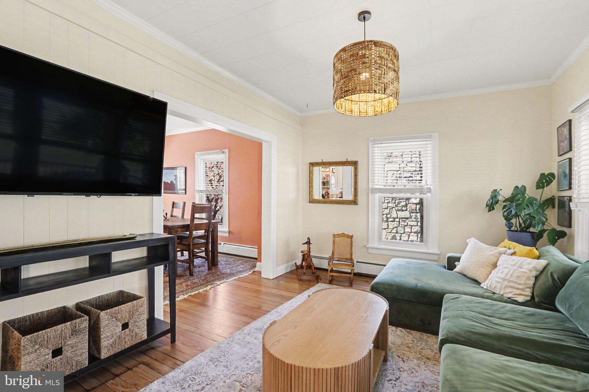 520 Hockersville Road Hershey, PA 17033 - Photo 6 of 39 a living room with furniture and a flat screen tv