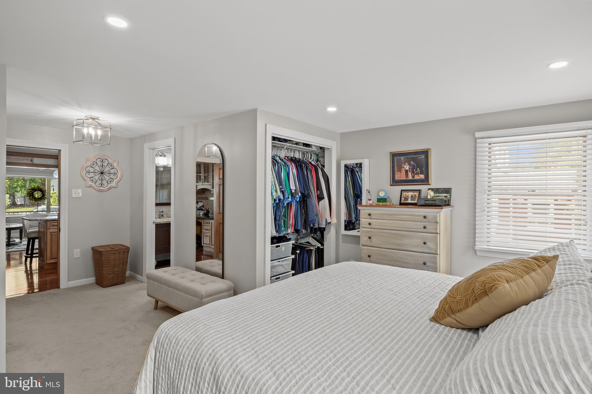 4 Sequoia Drive Cinnaminson, NJ 08077 - Photo 16 of 37 a bedroom with a bed and walk in closet