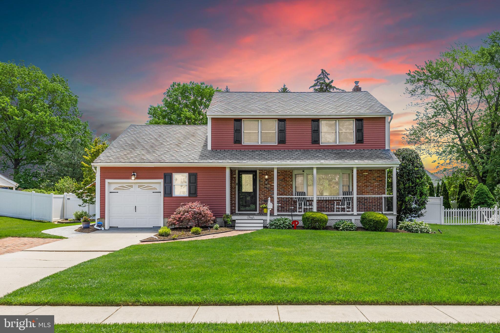 4 Sequoia Drive Cinnaminson, NJ 08077 - Photo 37 of 37 a front view of a house with garden