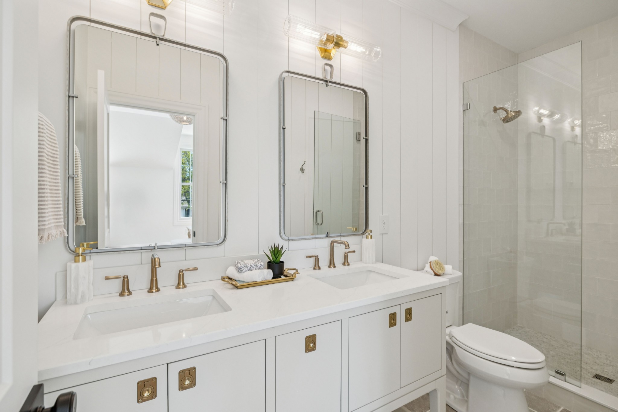 308 Bridge Avenue Murfreesboro, TN 37129 - Photo 19 of 28 a bathroom with a sink vanity toilet and a mirror