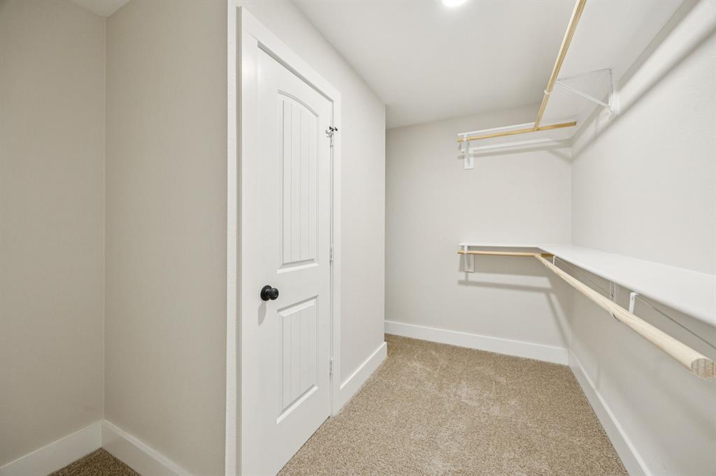 37 Devonshire Bedford, TX 76021 - Photo 23 of 39 a view of an empty walk in closet