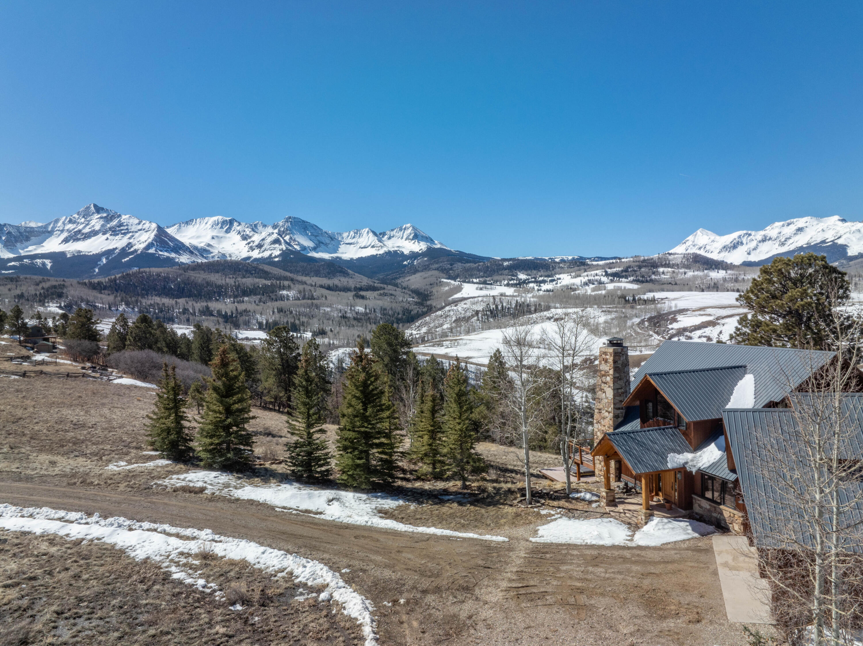 727 West Anderson Road Placerville, CO 81430 - Photo 24 of 31 a view of a sky from a terrace
