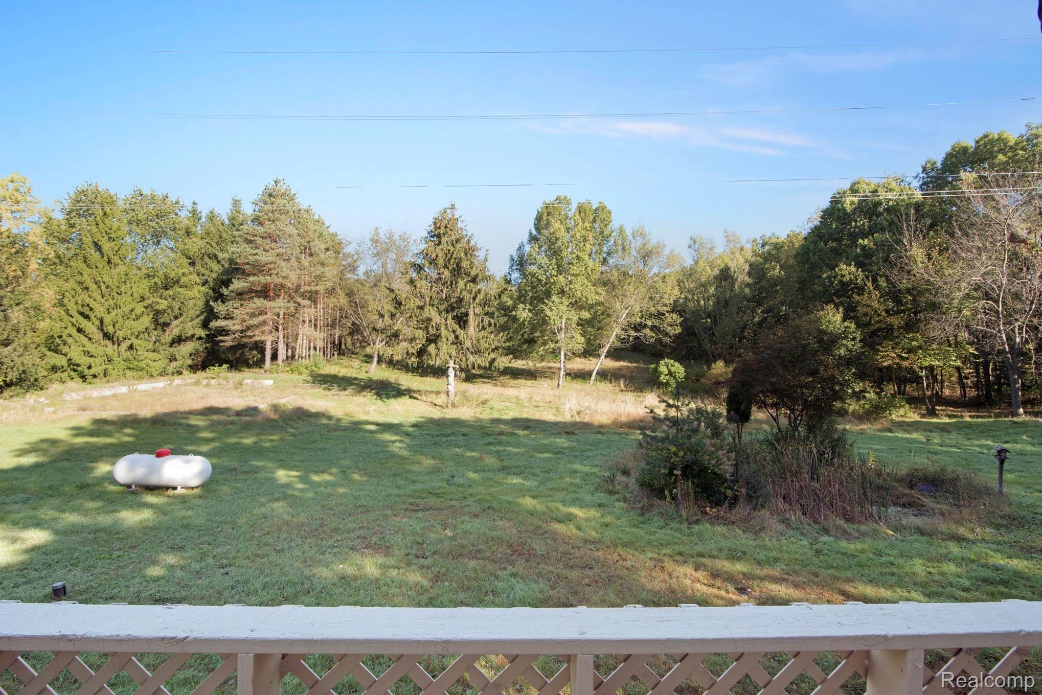 8500 Crofoot Road Fowlerville, MI 48836 - Photo 3 of 33 Excellent view from the deck