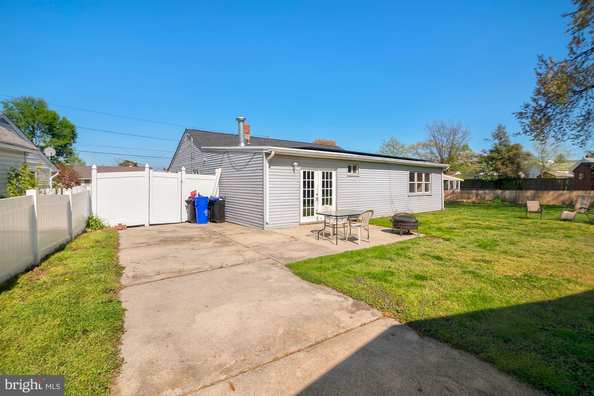 446 Flanders Road Bellmawr, NJ 08031 - Photo 24 of 29 a view of a house with backyard and sitting area