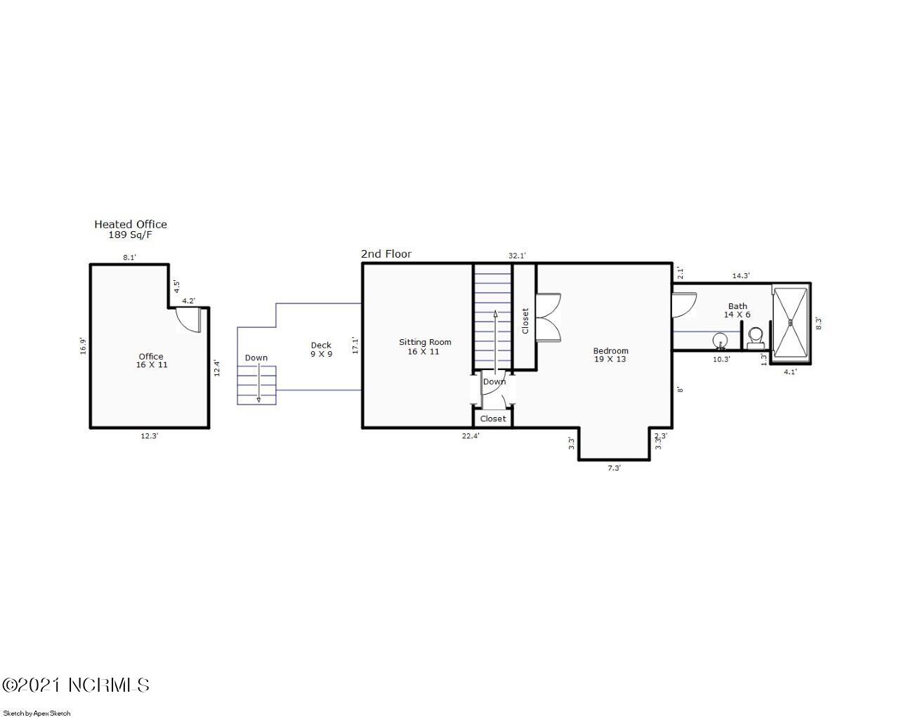 339 Hooker Road Wilmington, NC 28403 - Photo 62 of 62 floor plan 2