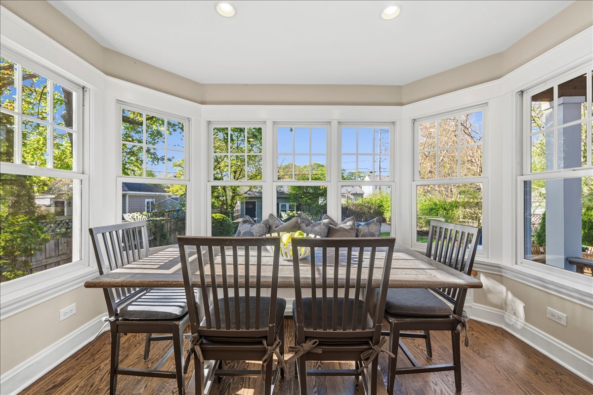 1082 Ash Street Winnetka, IL 60093 - Photo 11 of 54 a view of a dining room with furniture window and outside view